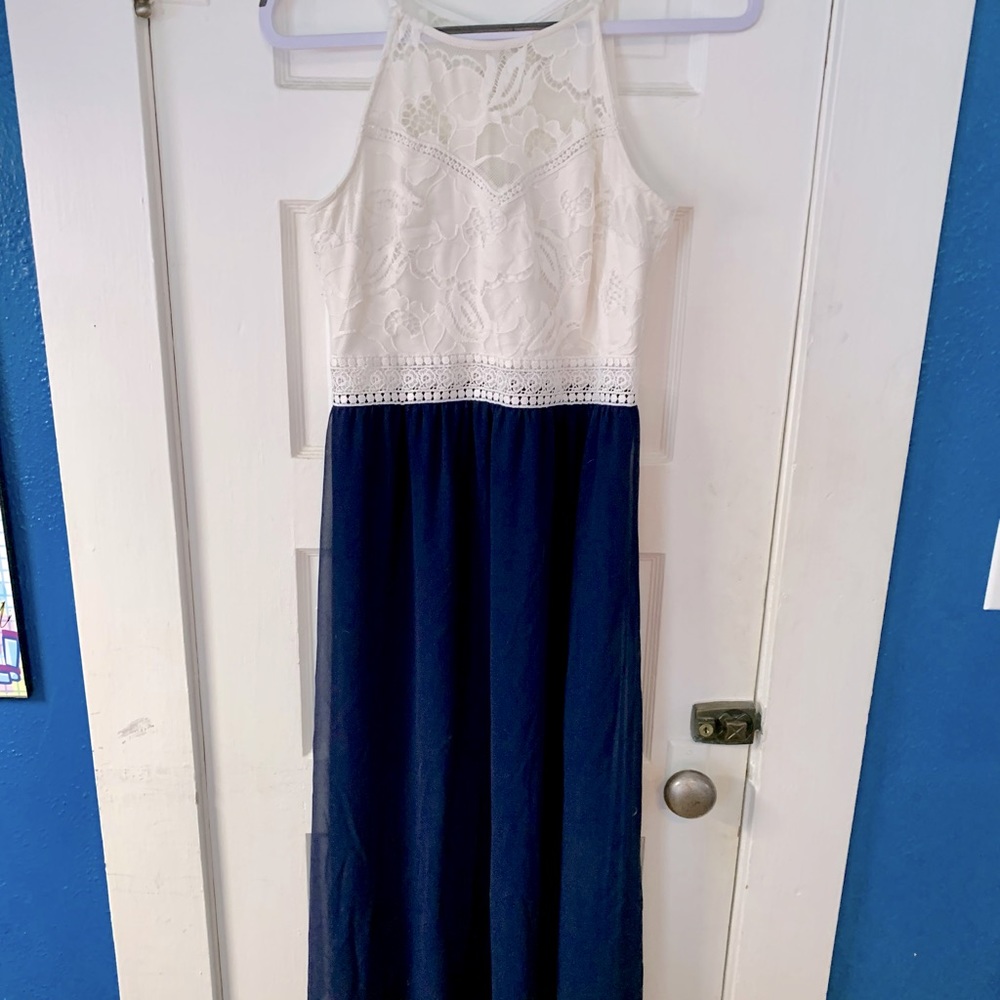 Kohl’s lace top long dress